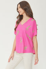Load image into Gallery viewer, Carmen Cheetah Print Tee