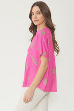 Load image into Gallery viewer, Carmen Cheetah Print Tee