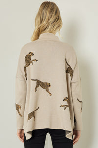 Genna Cheetah Sweater